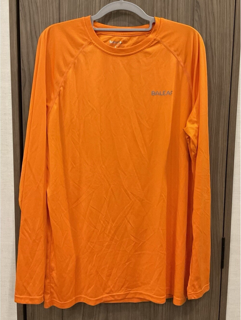 Baleaf Mens Long Sleeve Athletic Tee Size L